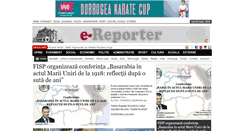 Desktop Screenshot of e-reporter.ro
